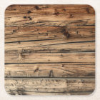 Old oak wood texture background coaster