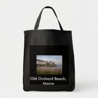 Old Orchard Beach, Maine Pier (photo by EelKat) Tote Bag