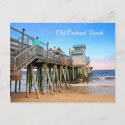 Old Orchard Beach Maine Postcard