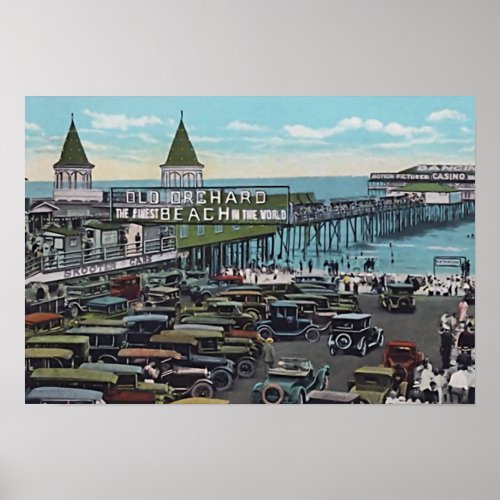 Old Orchard Beach Maine Poster