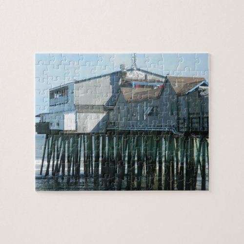 Old Orchard Beach Pier Jigsaw Puzzle