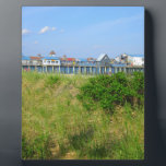 Old Orchard Beach Plaque<br><div class="desc">This photo of the Old Orchard Beach was captured by my Aunt on vacation! Isn't it lovely? Thanks for stopping by and have a wonderful day!</div>