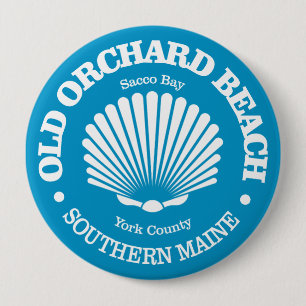 Old Orchard Beach (seashell) Button