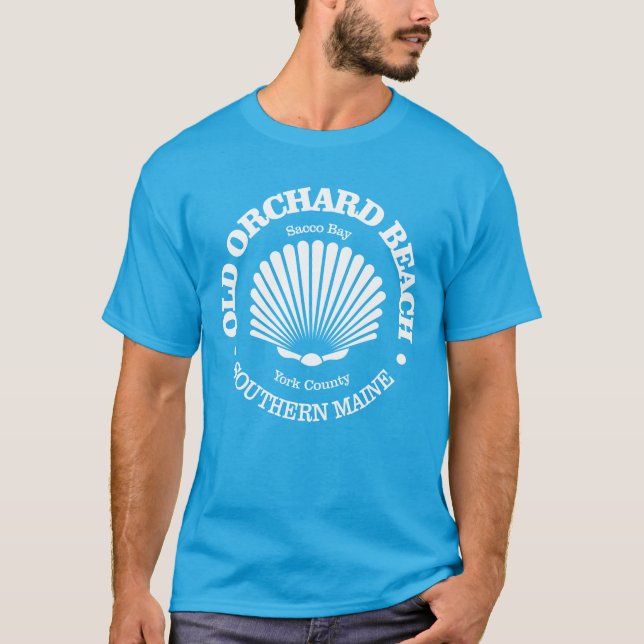 Old Orchard Beach (seashell) T-Shirt (Front)