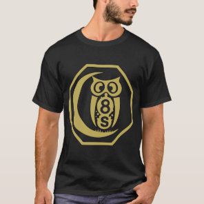Old Owl Gold Crest T-shirt