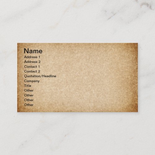 Old Packaging Paper With Stripes For Background Business Card Templates