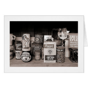 Old Packets, Boxes and Tins. Cards
