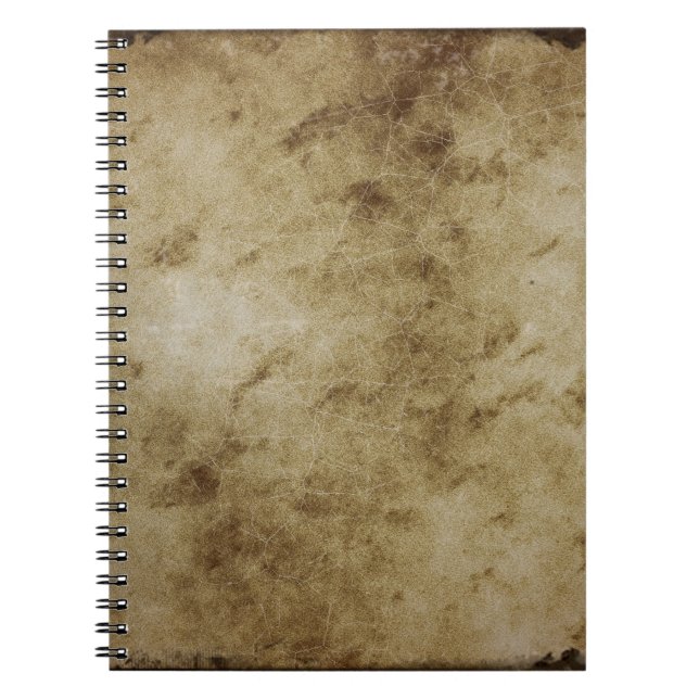 Old page paper vintage antique notebook (Front)