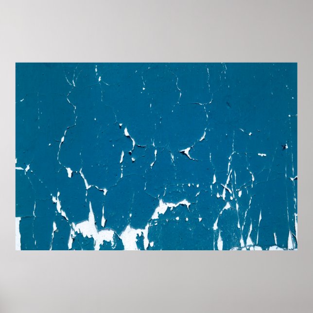 Old painted wall texture as grunge backgroundabstr poster (Front)