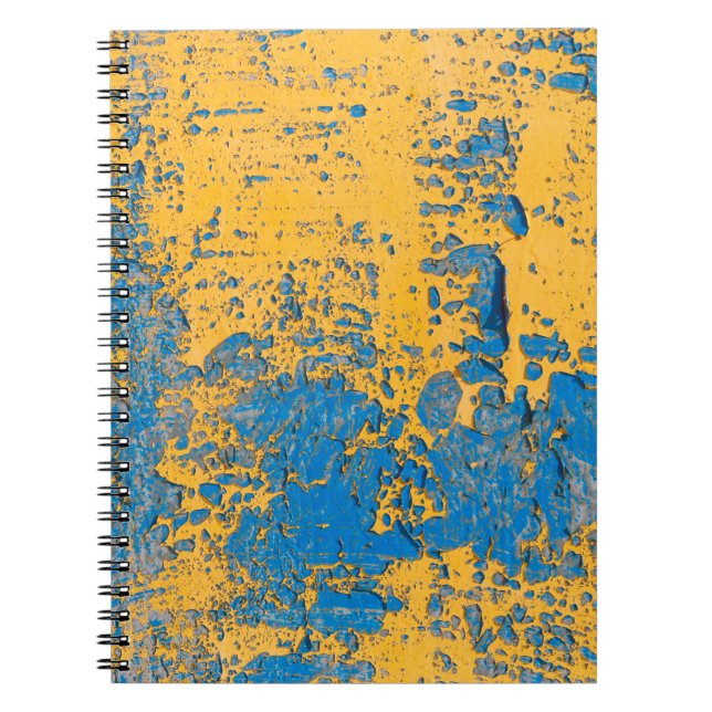 Old painted wall - texture,  background. abstract, notebook (Front)
