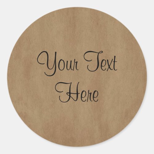 Old Paper Custom Sticker