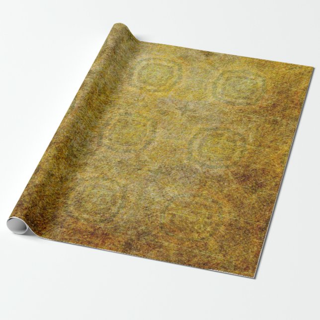 Old Paper Design. Ultrawide Grunge Seamless Colorf (Unrolled)