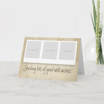 Old Paper Frame Template Greeting Card by camcguire at Zazzle
