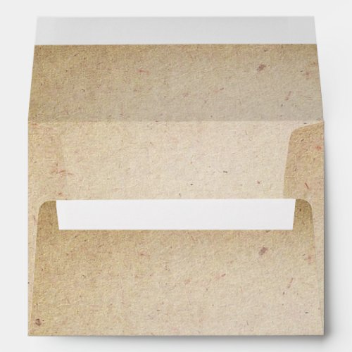 old paper texture vintage A7 wedding Envelope