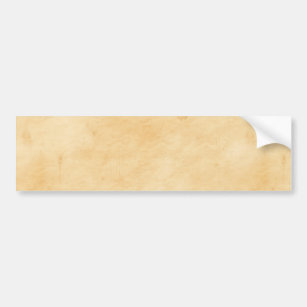 Old Parchment Background Stained Mottled Look Bumper Sticker