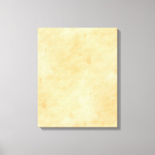 Old Parchment Background Stained Mottled Look Canvas Print
