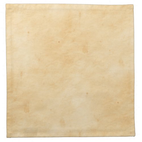 Old Parchment Background Stained Mottled Look Cloth Napkin