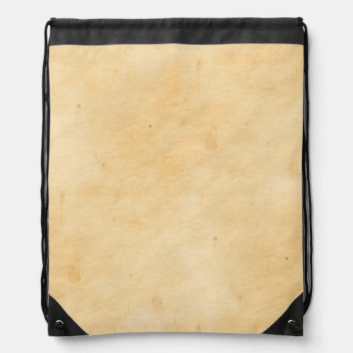 Old Parchment Background Stained Mottled Look Drawstring Bag