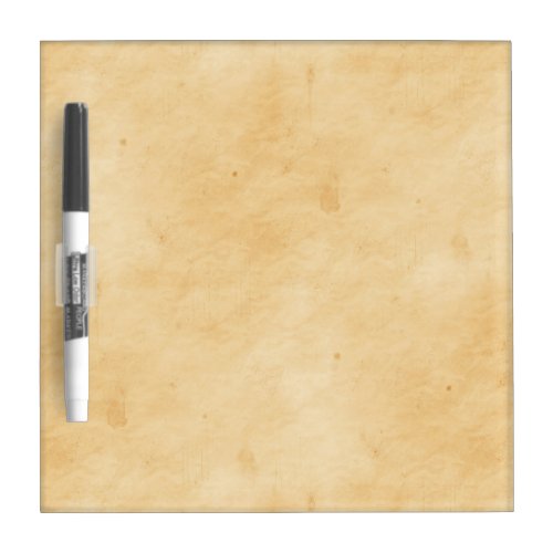 Old Parchment Background Stained Mottled Look Dry_Erase Board