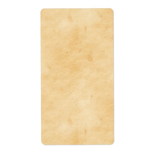 Old Parchment Background Stained Mottled Look Label