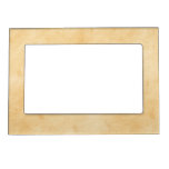 Old Parchment Background Stained Mottled Look Magnetic Frame at Zazzle