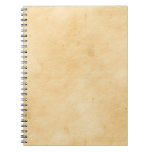 Old Parchment Background Stained Mottled Look Notebook