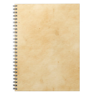 Old Parchment Background Stained Mottled Look Notebook