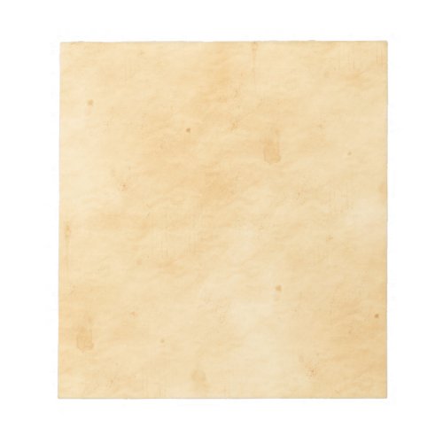 Old Parchment Background Stained Mottled Look Notepad