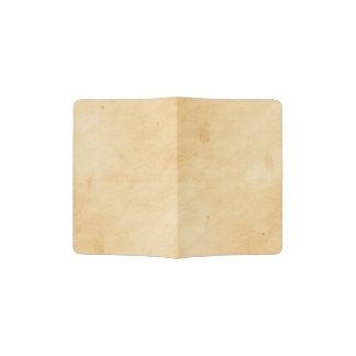 Old Parchment Background Stained Mottled Look Passport Holder