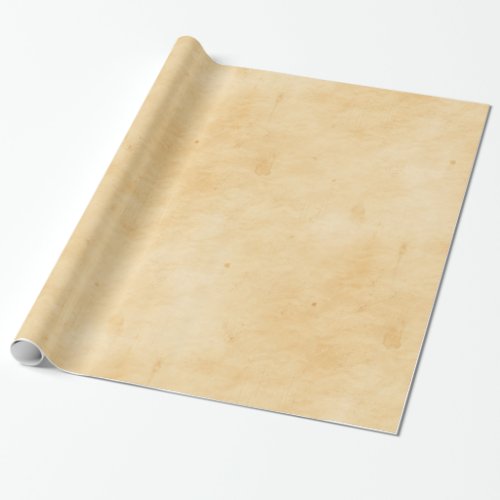 Old Parchment Background Stained Mottled Look Wrapping Paper