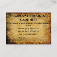 Brown Business Cards, Parchment Business Cards