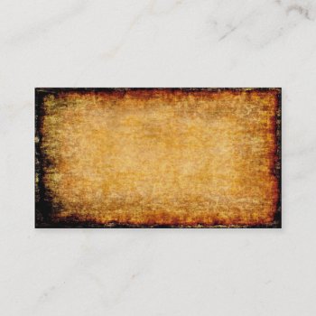 Old Parchment Business Card Blank (add Text) ~ by TheWhippingPost at Zazzle
