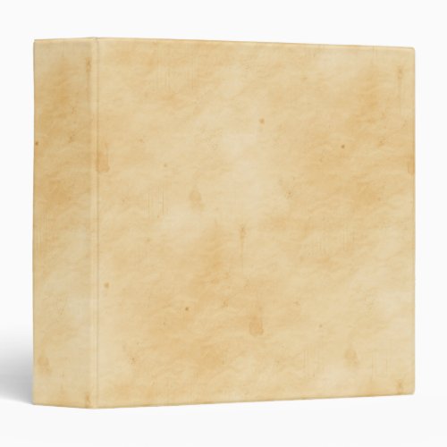 Old Parchment Stained Mottled Background 3 Ring Binder