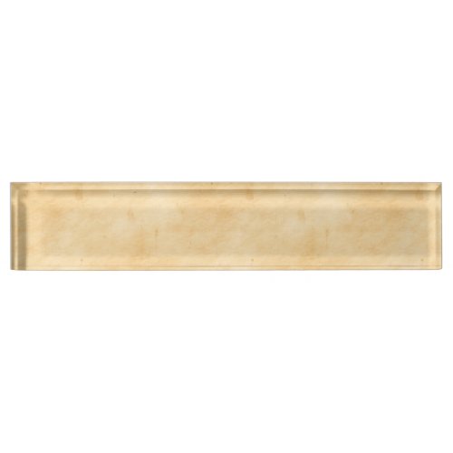Old Parchment Stained Mottled Background Name Plate