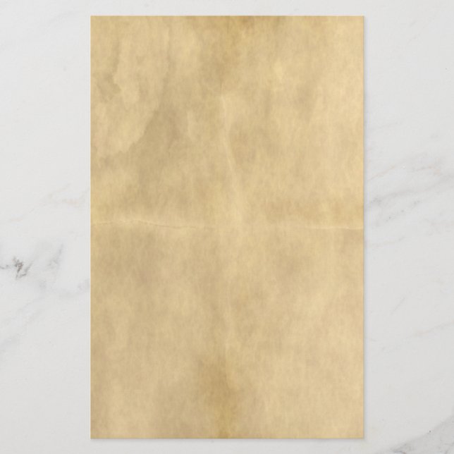 old parchment stationery (Front)