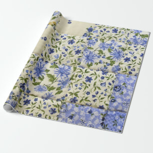 Old Patchwork Quilt Wrapping Paper