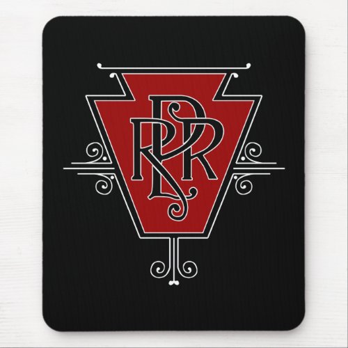 Old Pennsylvania Railroad Logo Mousepad