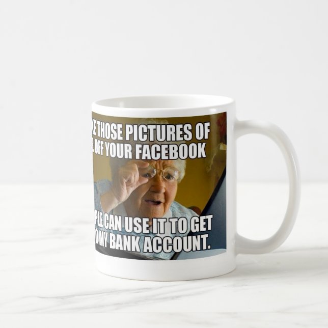 Old People! Coffee Mug (Right)