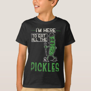 Old People Pickles Dill Men Pickle Eater T-Shirt