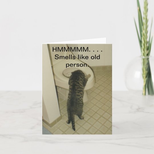 old person birthday card | Zazzle.com