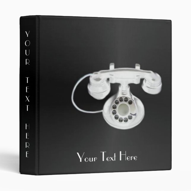 Old Phone Avery Binder (Front/Spine)