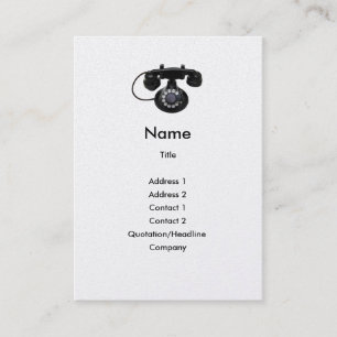 Old Phone Profile Card