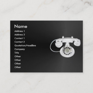 Old Phone Profile Card