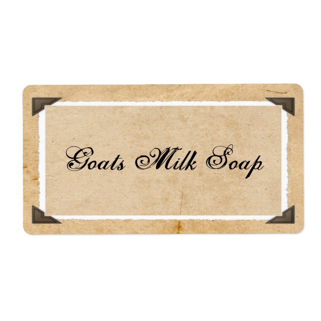 Old Photo Product Label (Front)