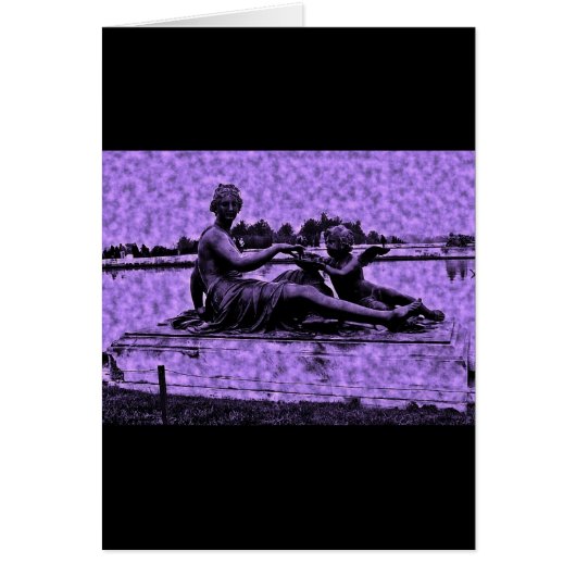 Old Photo Versailles Fountain (Front)