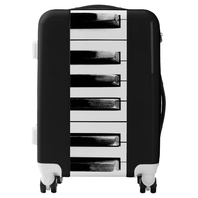 Old Piano Keys Cool Fun Luggage (Front)