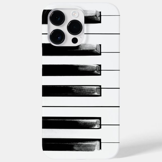 Old Piano Keys Funny Cool Case-Mate iPhone Case (Back)