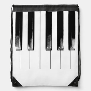 Old Piano Keys Funny Cool Drawstring Bag