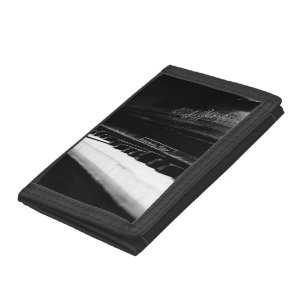 Old Piano Tri-fold Wallet