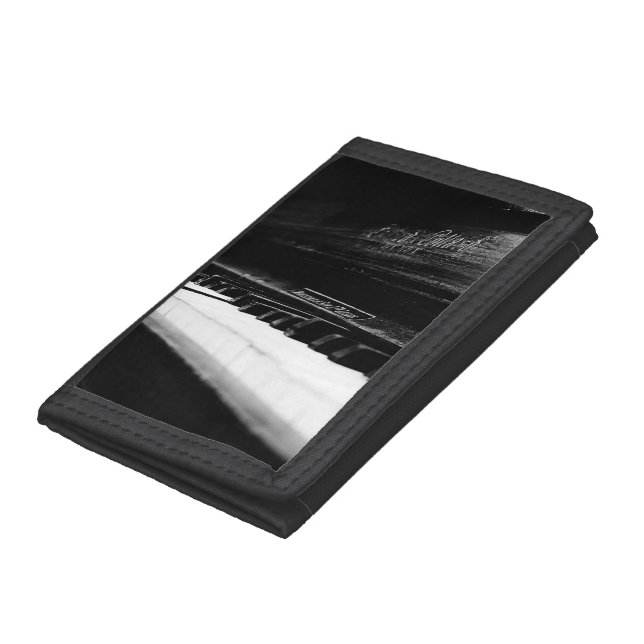 Old Piano Tri-fold Wallet (Bottom)